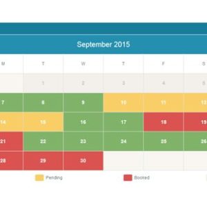 Availability Calendar