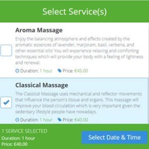 Service Booking Script